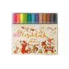 KOKUYO Irofu Depen 12 Colors A Set Water Based Brush Pen KE-AC34-12A