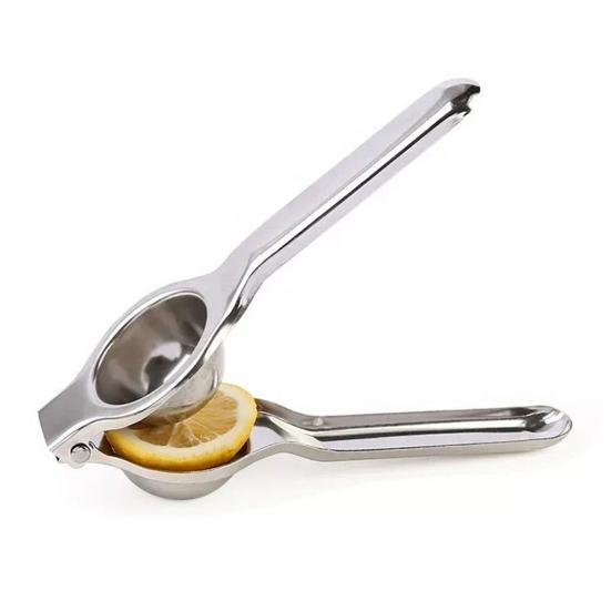 Manual Lemon Juicer Fruit Squeezer Comfortable Grip Stainless Steel Easy To Clean Seedless Lemon Squeezer