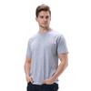T-shirt d'été 100 % coton pour homme, couleur unie, décontracté, doux, grande taille S-3XL