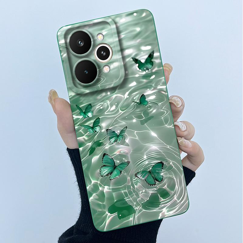 Fundas For Realme 15 Pro 5G Fashion Simplicity Flower Phone Case Shockproof Protection Soft Cover For Realme 15 15Pro 5G Coques