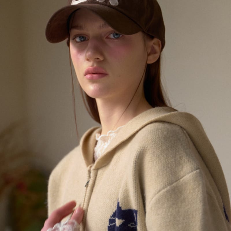 Leterie LR VINTAGE LOGO CAP_BROWN