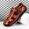 Shoes Men Sandals Outdoor Water Shoes Leather Men's Sneakers Summer Beach Shoes Sandals For Male Large Size Fashion Casual Shoes
