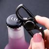 Porte-clés multifonctionnel anti-stress EDC, décapsuleur en alliage, doigt en métal, cadeau sympa pour adultes et enfants