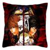 Anime Death Note Pillow Case Home Decoration Polyester Cushion Cover For Sofa Throw Pillow Cover Resuable Funda Cojines 45X45