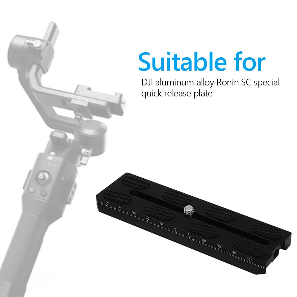 120mm Camera Mounting Quick Release Plate for Ronin S SC Aluminum Alloy Camera Quick Release Plate