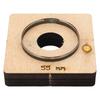 Leather Cutting Die 55mm Diameter Hollow Round Shape Alloy Steel DIY Processing Punching Mold