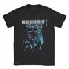 Hipster MGS2 Snake Και Raiden Metal Gear Solid Μπλουζάκι Ανδρικό Με Στρογγυλή Λαιμόκοψη Καθαρό Βαμβάκι T-Shirts Κοντομάνικα Μοναδικά Ρούχα