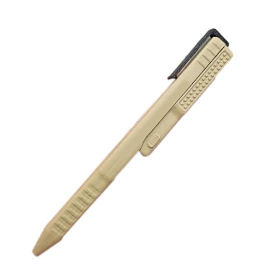 Ballpoint Pen 3D Printed Tactical Slide Action Pen Lightweight Durable PLA Body Smooth Gel Ink Refillable Writing Tool