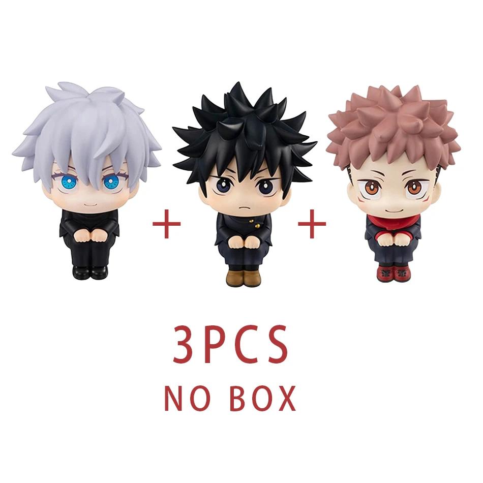 Anime Spell Battle Character Handheld Q Version Tiger Staff Yuren Gojo Gojo PVC Model Anime Peripheral Gifts Car Doll Ornament