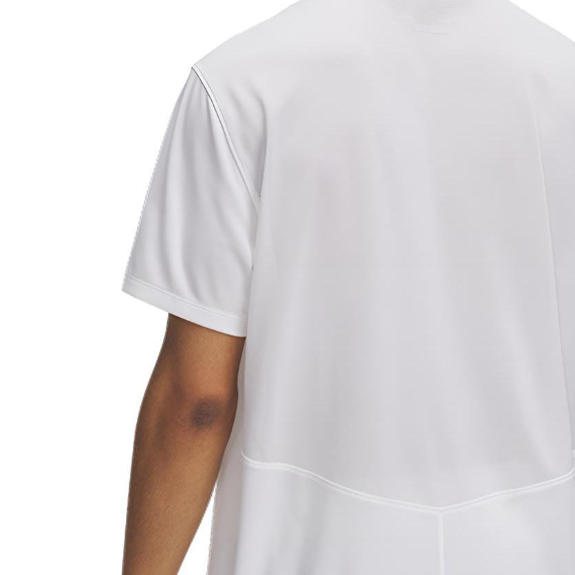 Under Armour Speed Stride Running Training Breathable Comfortable Solid Color Simple Short Sleeve T-Shirt Men Tops White 1369743-101