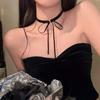 Velvet Bowknot Choker Necklace Timeless Elegant Retro Accessory for Multiple Occasions - Exclusively Designed for Women, Perfect for Daily Wear,