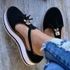 Women's Sandals Summer  Casual Flat Platform Heel Tassel Buckle Strap Female Sandals Platform Vulcanized Shoes for Women New
