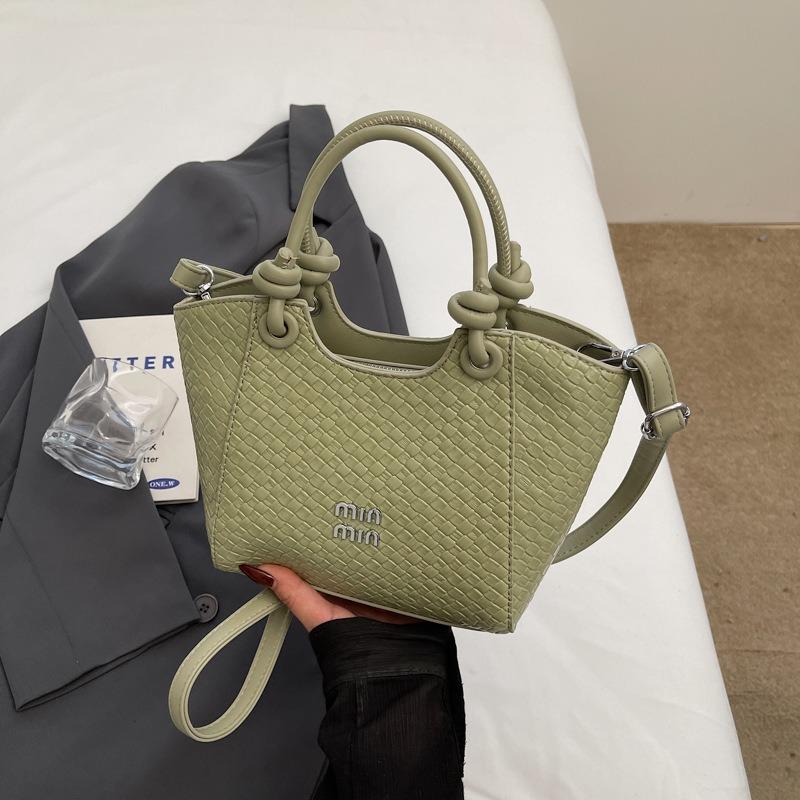 Nischen-Gewebetaschen Damen neue Sommer vielseitige Umhängetaschen Mode-Handtaschen Beuteltaschen