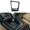 Echter Weicher Kohlefaser-Aufkleber Manuelles/Automatisches Auto-Schaltknauf-Rahmenpanel Für Alfa Romeo 159 2005-2019 2020 2025 2025 2025 Linkslenker