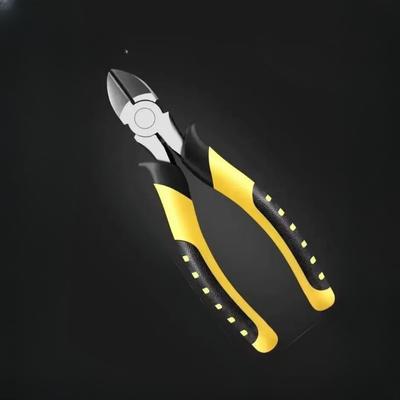 6 Inches Wire Pliers Sharp Large Opening Stripping Pliers Industrial Grade Labor-saving Household Electrician Pliers