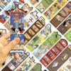 30pcs Cat Life Cardboard DIY Cartoon Retro Bookmarks Ins Creative Material Party Gift for Children Student Party Favors