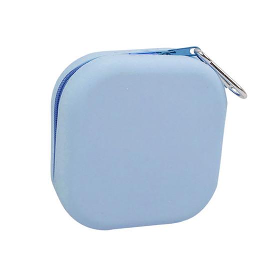 Collapsible Dog Dual Bowls 2-in-1 Silicone Travel Pet Food And Water Bowl with Carabiner Clip for Travel Camping Hiking
