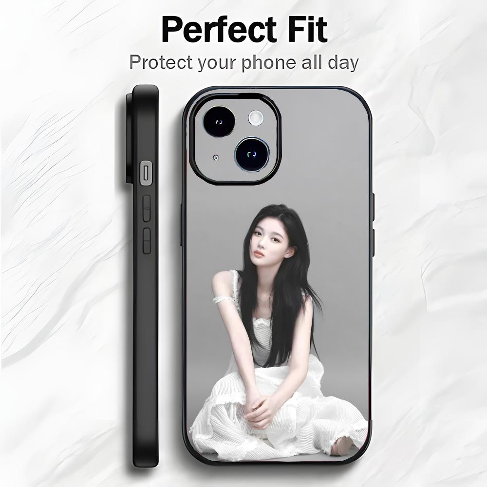 Schöne Koreanische Schauspielerin k-Kim You Jung Handyhülle Handyhülle Weiche Verpackung Leicht Für iPhone17 16 15 14 13ProMax