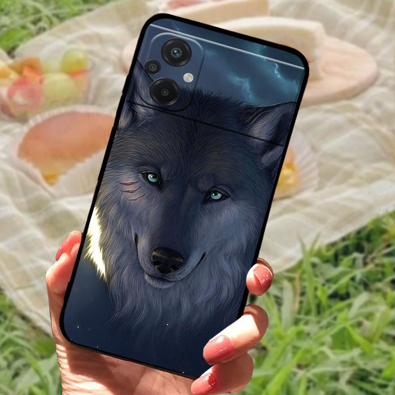 For Xiaomi Poco M5 4G Case Cover For Poco M4 5G Soft Silicone Black Bumper For Redmi Note 11R Shockproof Protective Funda Coque