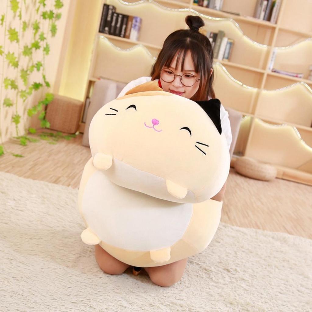 30 cm weiches Tier-Cartoon-Kissen, niedlicher dicker Hund, Katze, Totoro, Pinguin, Schwein, Frosch, Plüschtier, gefüllt, schönes Kinder-Geburtstagsgeschenk
