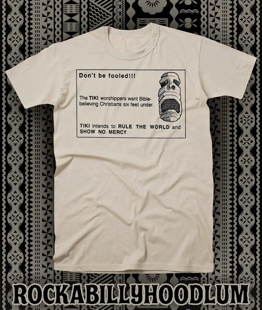 T-shirt Rétro Tiki Tee Bar Restaurant Mug Nouveauté Prise de Pouvoir Mondiale Tiki Polynésien