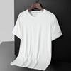 Quick Drying T-shirt for Men's Sports, Summer Thin Short Sleeved Loose Fitting Clothes, Ice Silk Running Outdoor T-shirt