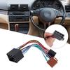 1 Pcs Car Radio ISO Adapter Switch Cable For BMW E36 E39 E46 E56 For LAND ROVER ISO Harness Adapter Cable Accessories