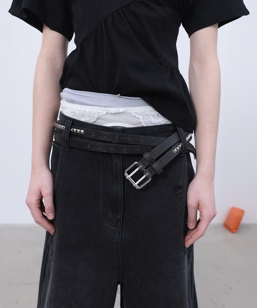 LCDC™ Shirring T-Shirt (Black)