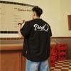 Cartoon Printed Loose Men's Fashion Simple Short Sleeve Top Cotton Comfortable Lightweight Short Sleeve T-Shirt
