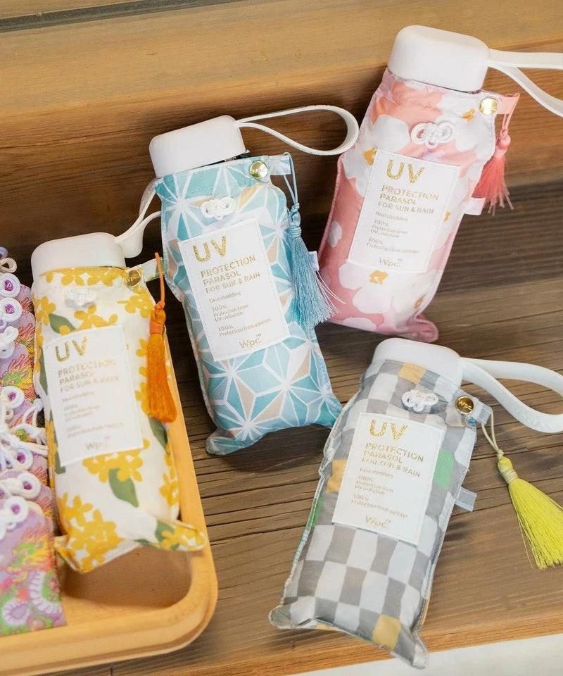 Brand-New Wpc. Omamori Parasol Mini Folding Umbrella UV Protection Sun & Rain Japan