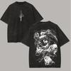 Toji Fushiguro T Shirt Jujutsu Kaisen Men Acid Wash Playful Cloud Anime Streetwear Sorcerer Killer Vintage Bootleg Fashion Tee