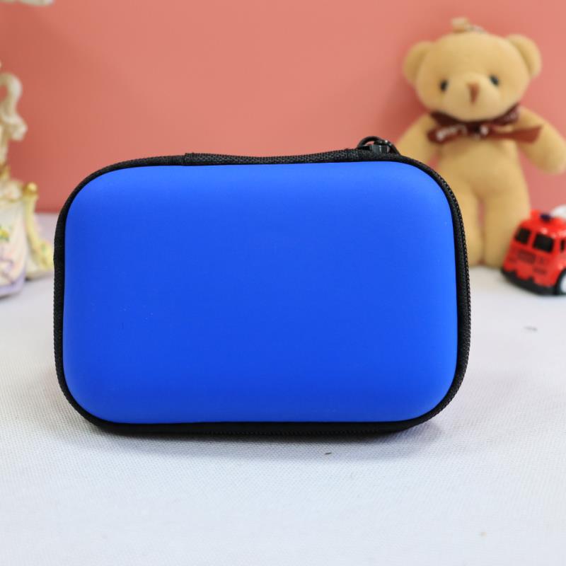 Earphone Data Storage Bag Oval Square Rectangle Cable Organizer Bags Mini Zipper Pouch Tech Gadgets Portable Charger U Disk Case