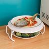 Microwave Tray Multi-layer Stacked Anti-deformed Easy To Clean Cooking PP Foldable Design Steam Holder Home Supplies