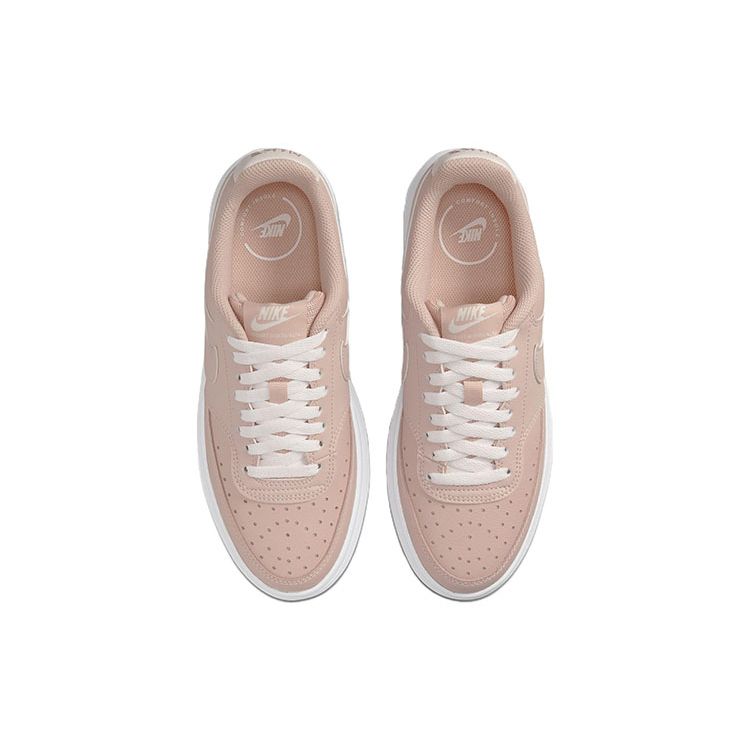 Nike Court Vision Alta Pink Oxford Damen Sneaker Weiß Hell-Zartrosa DM0113-600