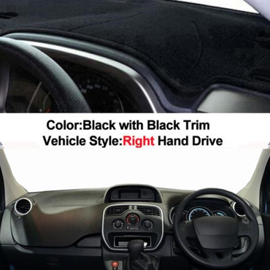 For Renault Kangoo 2010 - LHD RHD 2011 2012 2013 2014 2015 2016 2017 2018 2 Layers Car Dashboard Cover Dash Mat