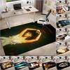 1pc Ayliva's Retro Style Poster Carpet Rug for Living Room Bedroom Home Sofa Decoration,Kids Play Non-slip Floor Mat