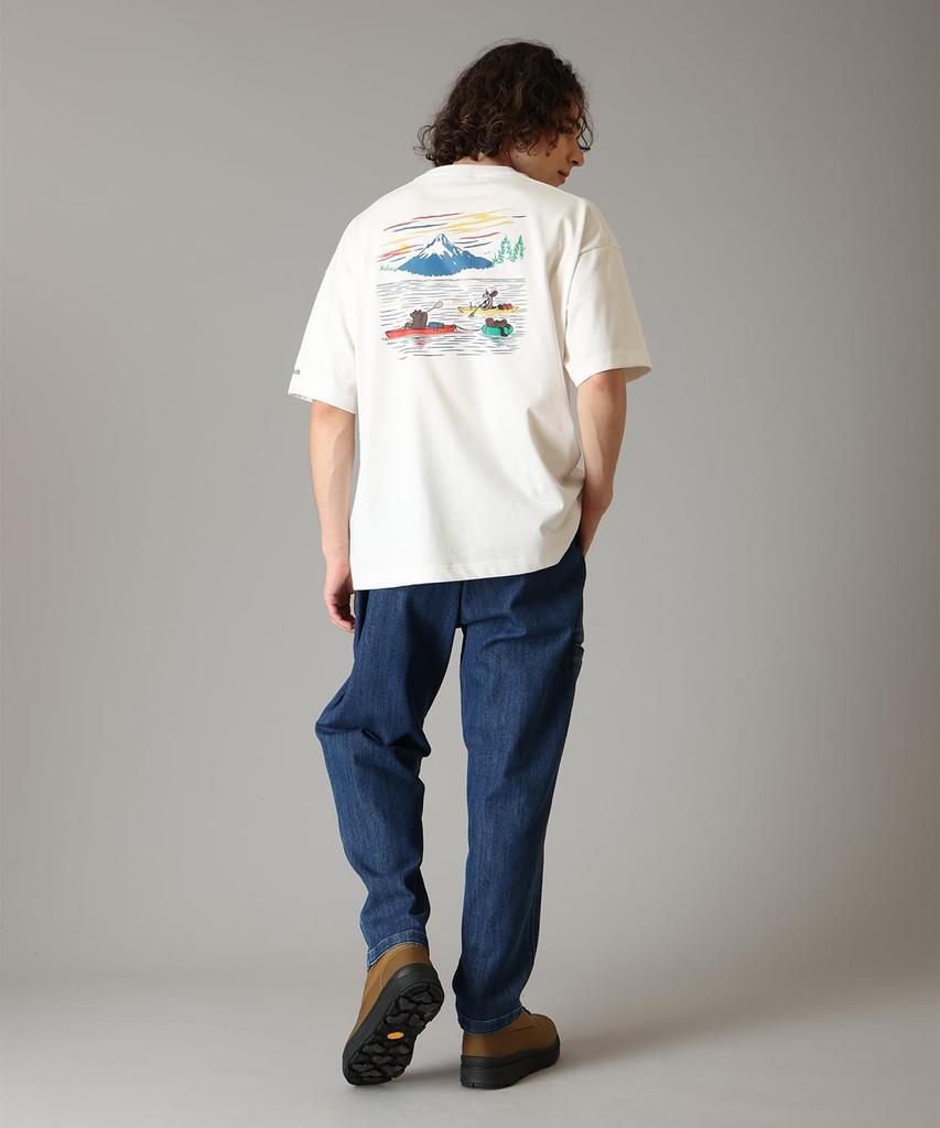 Lake To Avenue Graphic Short Sleeve PG2040 Sea Salt River Size L [Columbia] T-Shirt