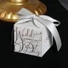 Elegant Wedding Candy Gift Box Set - High-End Wedding Favor Boxes and Bags