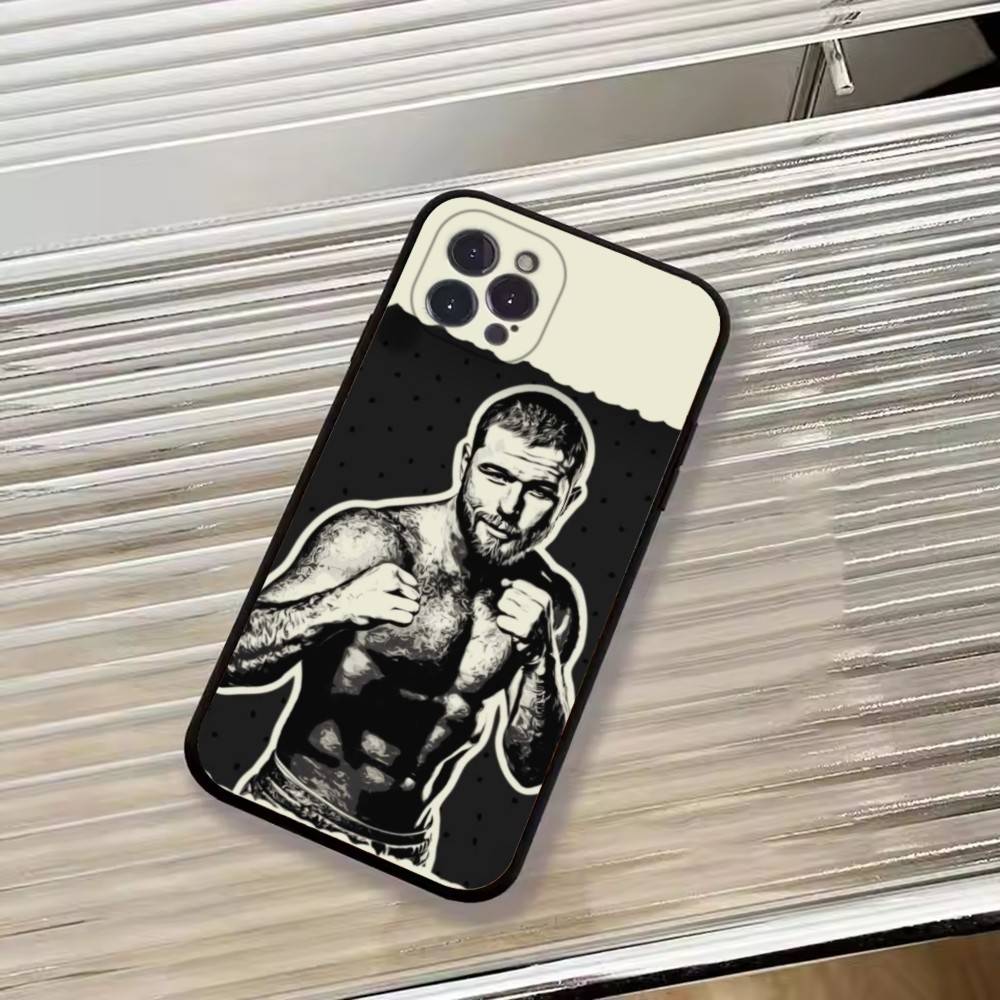 Mexico Boxing Canelo Alvarez Phone Case For iPhone 17, 16,15,14,13,12,11 Plus,Pro Max, Others Soft Black Cover