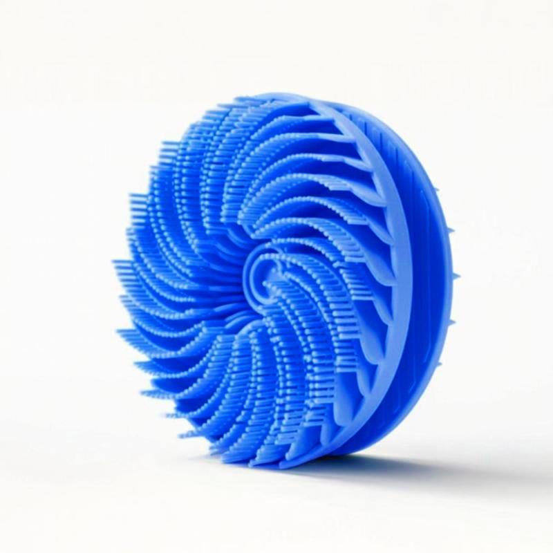 Soft Silicone Bath Shower Brush Body Scrubber Scalp Massager Exfoliating Skin Care Bath Tool