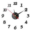 3D Wall Clock Acrylic Frameless Digital Clock Mirror Wall Sticker For DIY Living Room Bedroom Office Decorations Hanging Watch
