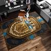 1pc Argentina Football Print Area Rug - Soft,Washable Non-Slip Indoor Mat for Office Chairs,Living Room,Home Office Decorative Rug