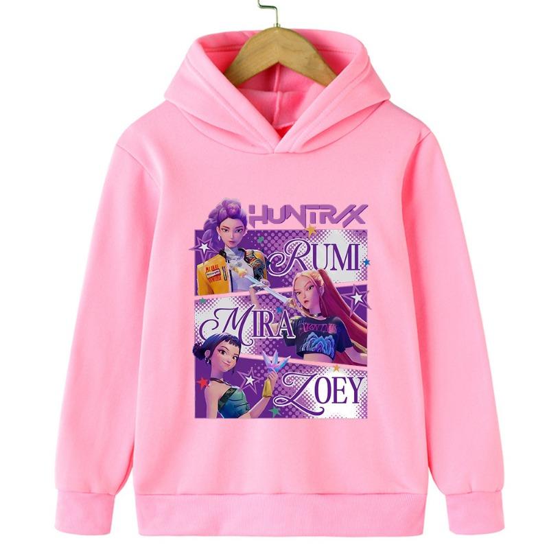 Winter Fashion Comfortable Anime Girl Printed Soft Popular Children's Cute Warm Hoodie