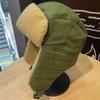 Bomber Hat Men Women Thick Warm  Windproof Hat  Male Female Winter Hat Earflap Ski Cap