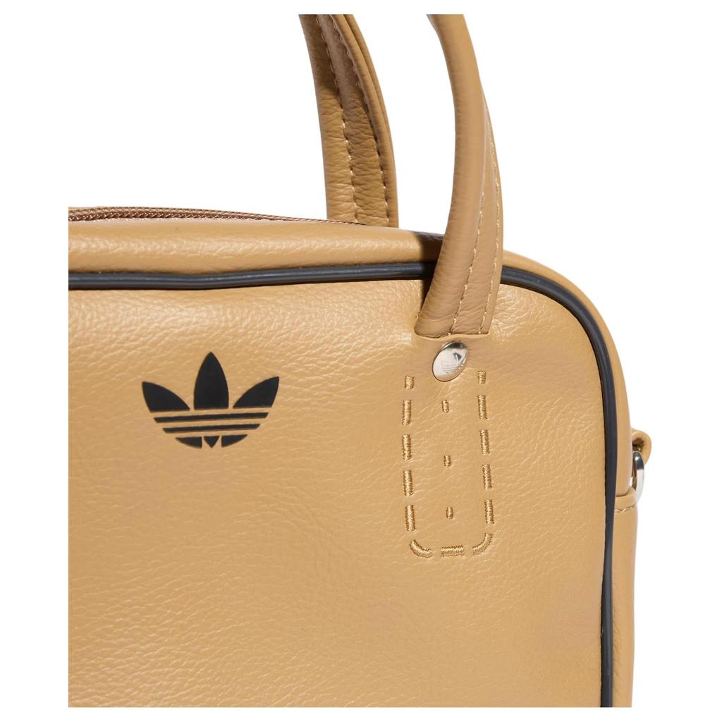 adidas Originals Trefoil Logo Design Mini Shoulder Crossbody Bag Women Handbags Brown JX7874
