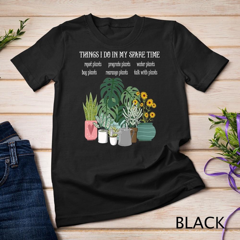 Gartengeschenke für Männer Frauen - Dinge, die ich in meiner Freizeit tue T-Shirt Unisex T-Shirt