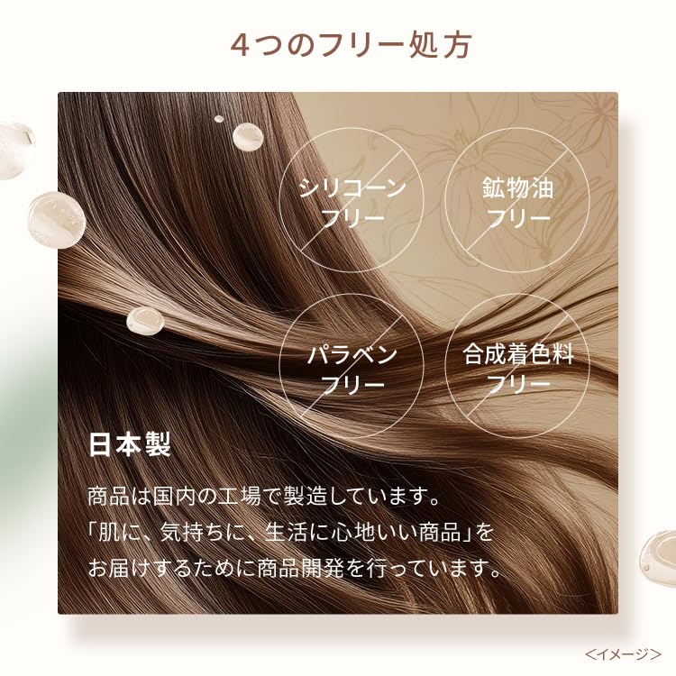 Pieora Botanical Volume Jasmine and Improves Hair Volume with Amino Plant Stem Cell and for Hair Shampoo, 450mL, & Ylang-Ylang Scent, Strengthens,