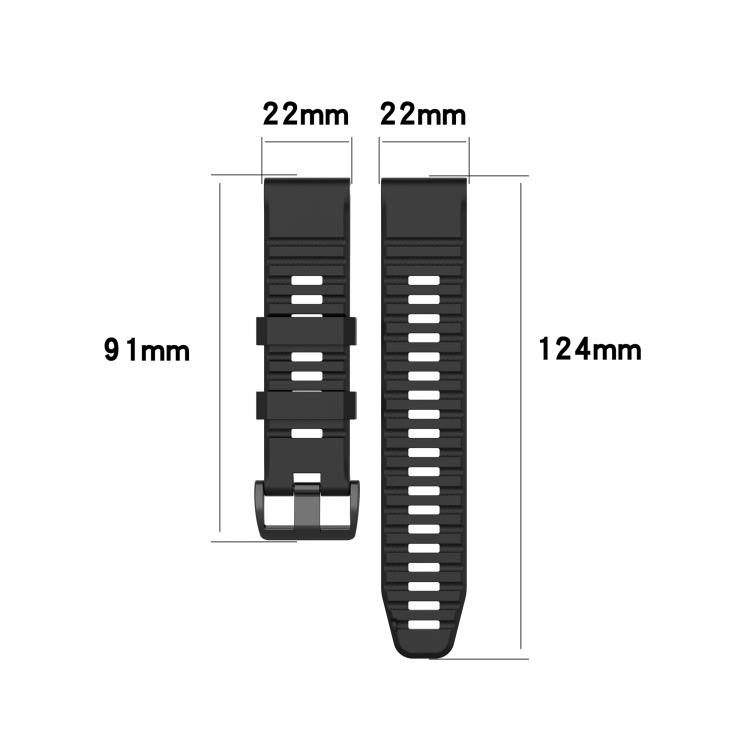 For Garmin Approach S60 Silicone Watch Band