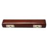 25.5 X 4.6 X 3 Cm Wooden Flute Head Joint Case, Wooden Storage Box, Flute Mouthpiece Accessory, Amber Color