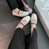 Modne letnie nowe damskie buty na miękkiej podeszwie Modne Płaskie buty z płytkim dekoltem Damskie antypoślizgowe Buty baletki Codzienne Outdoorowe modne Buty Damskie